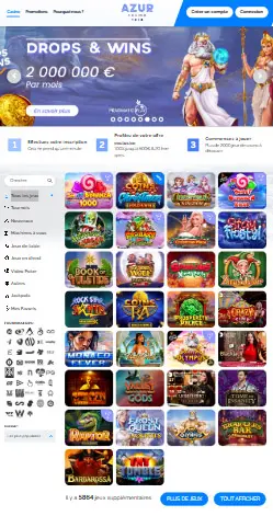 appen og grensesnittet til LEMON CASINO