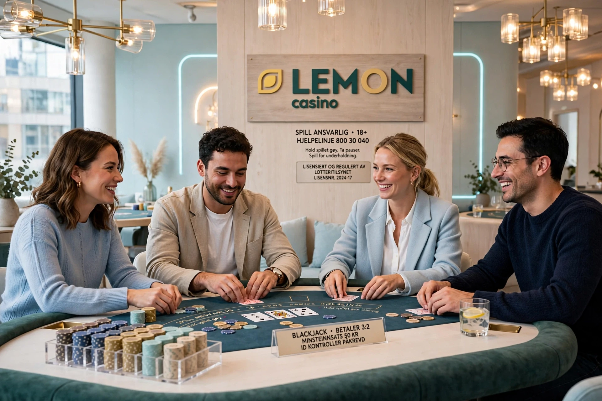 Blackjack på LEMON CASINO