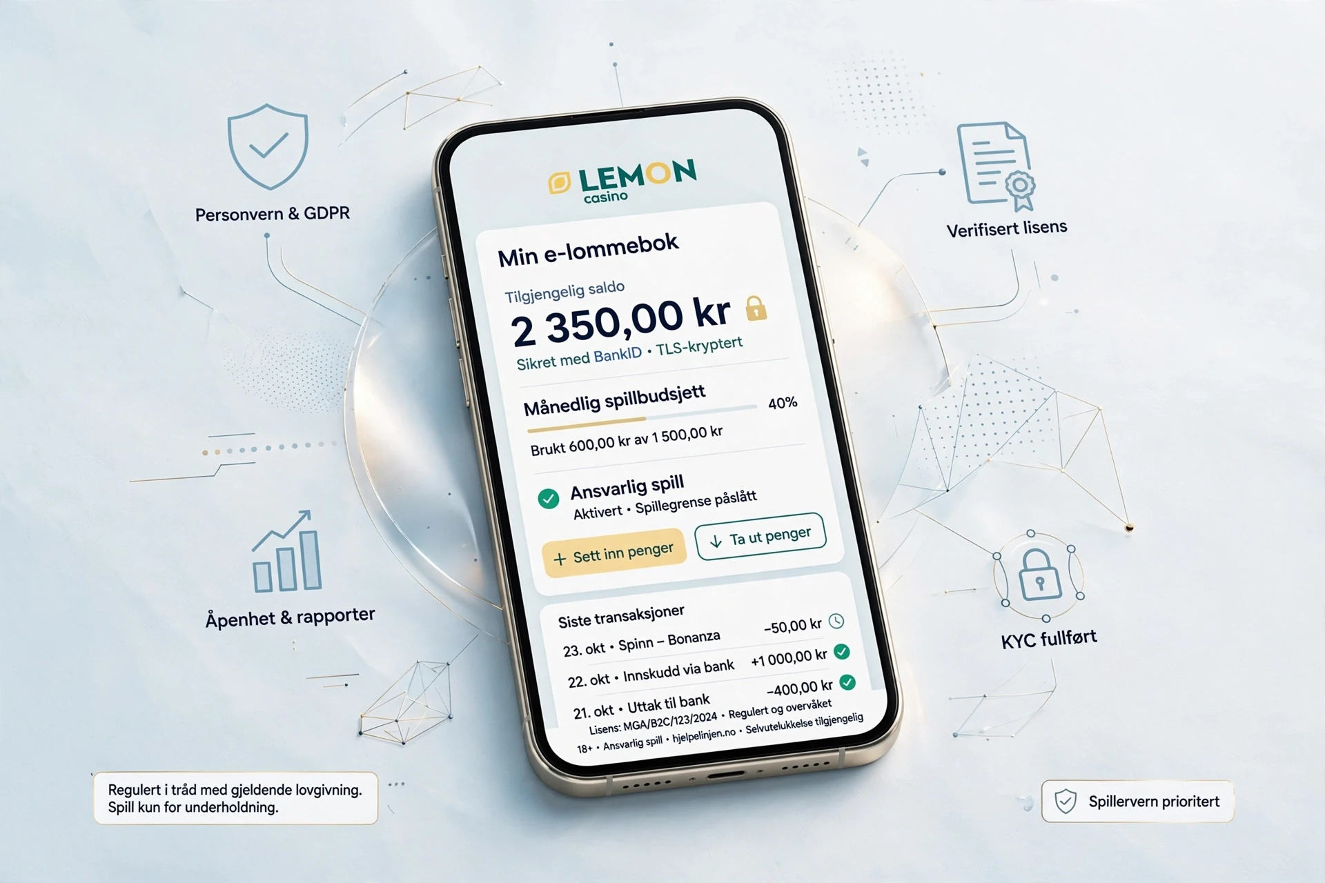 porte-monnaie électronique Lemon Casino Casino