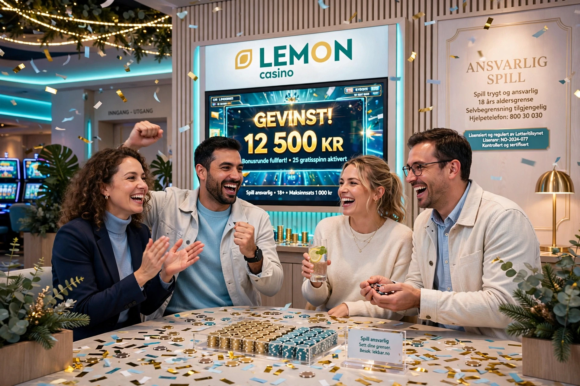 beste jackpotspillene hos Lemon Casino