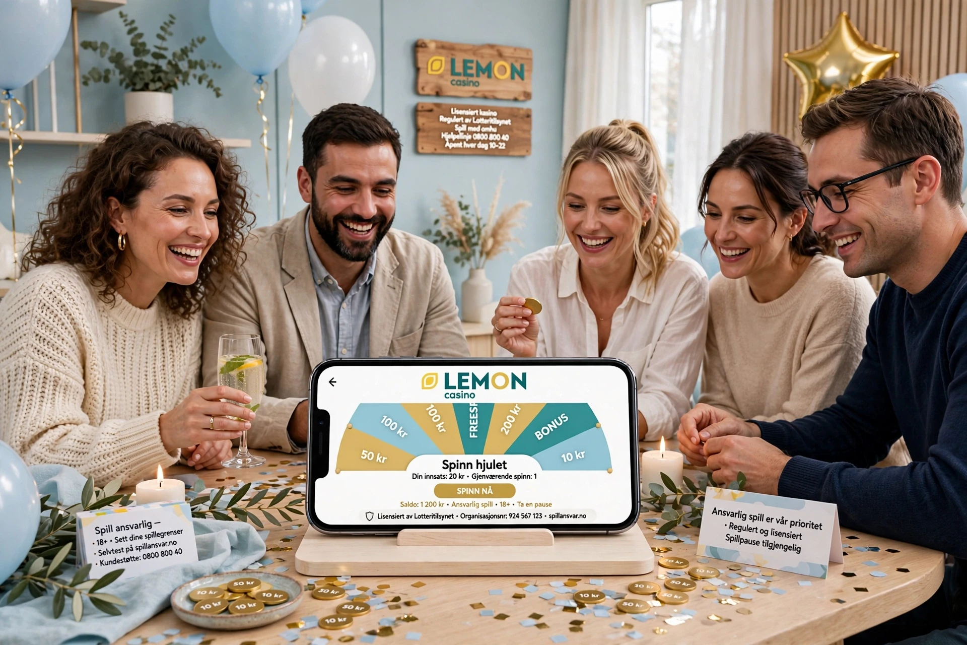 casino bonus på mobil LEMON CASINO