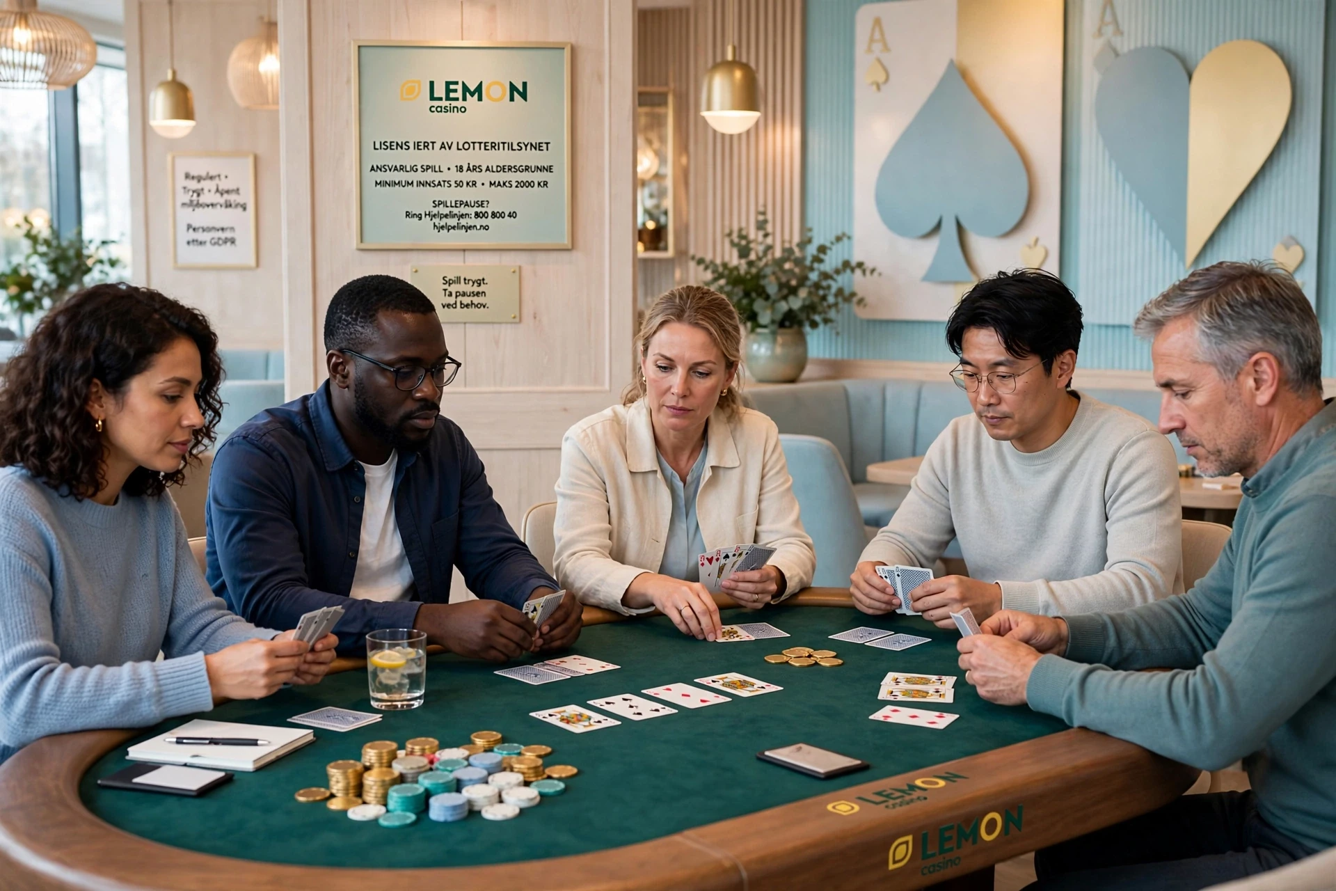 Nettpokerspill LEMON CASINO