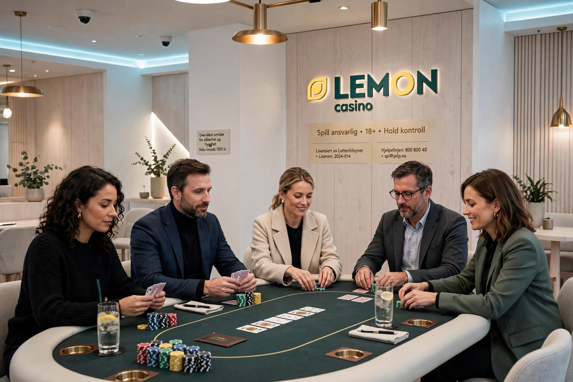 pokerturnering hos Lemon Casino