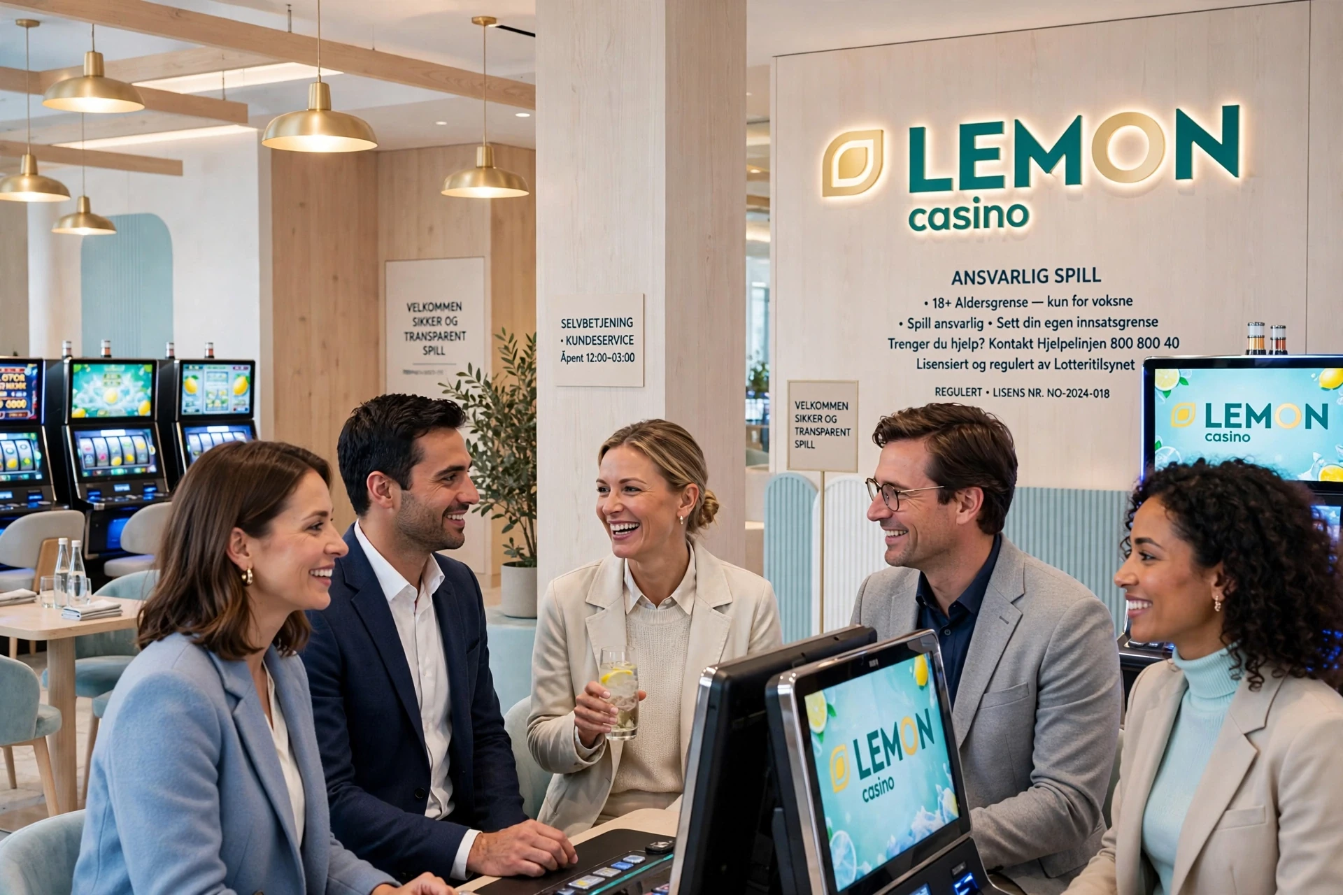 De beste spilleautomatene hos LEMON CASINO
