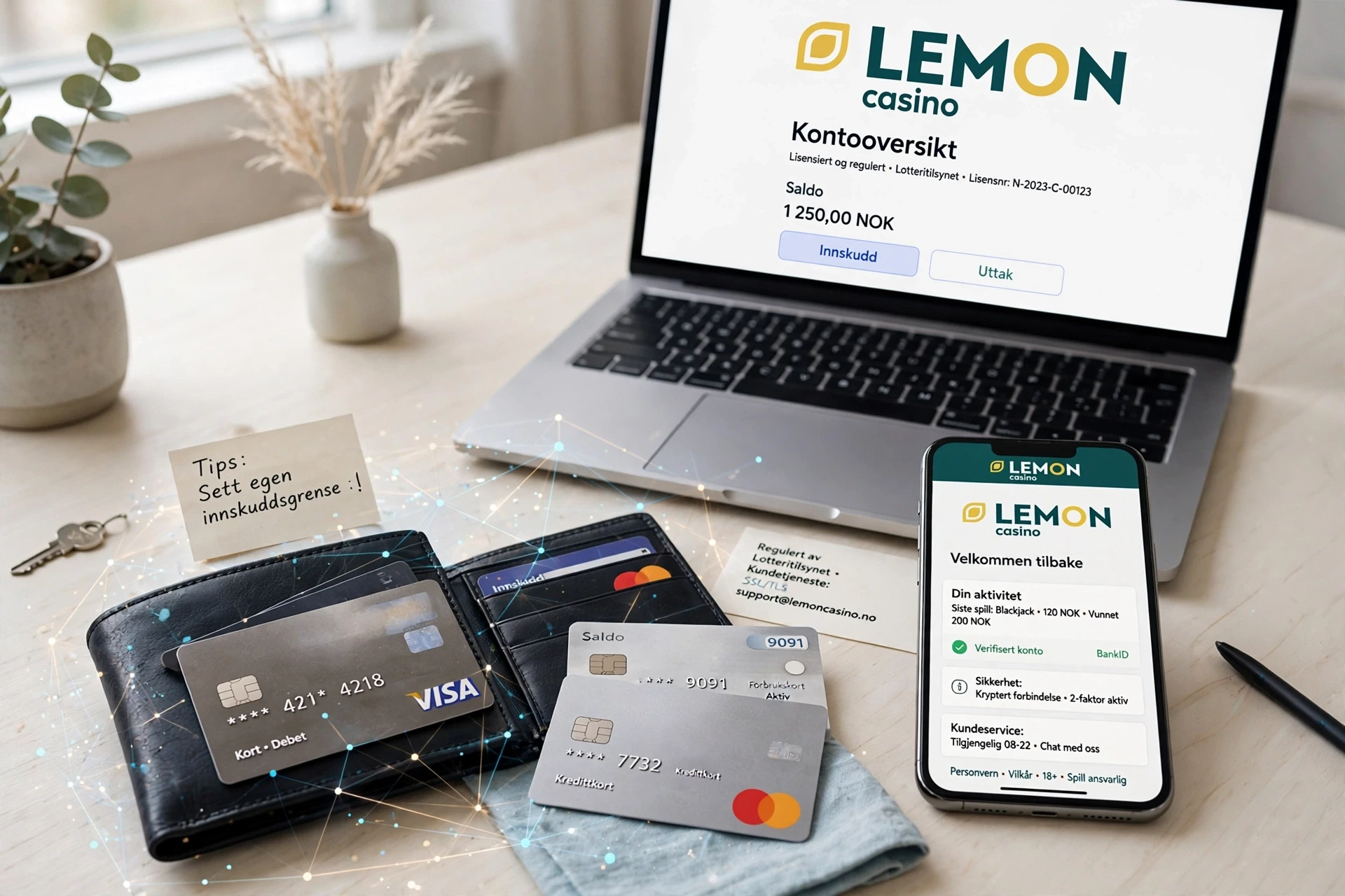 Dépôt initial Lemon Casino Casino