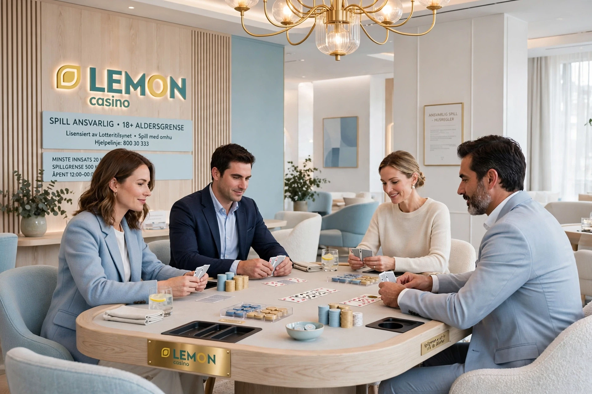 bordspill på kasinoet LEMON CASINO