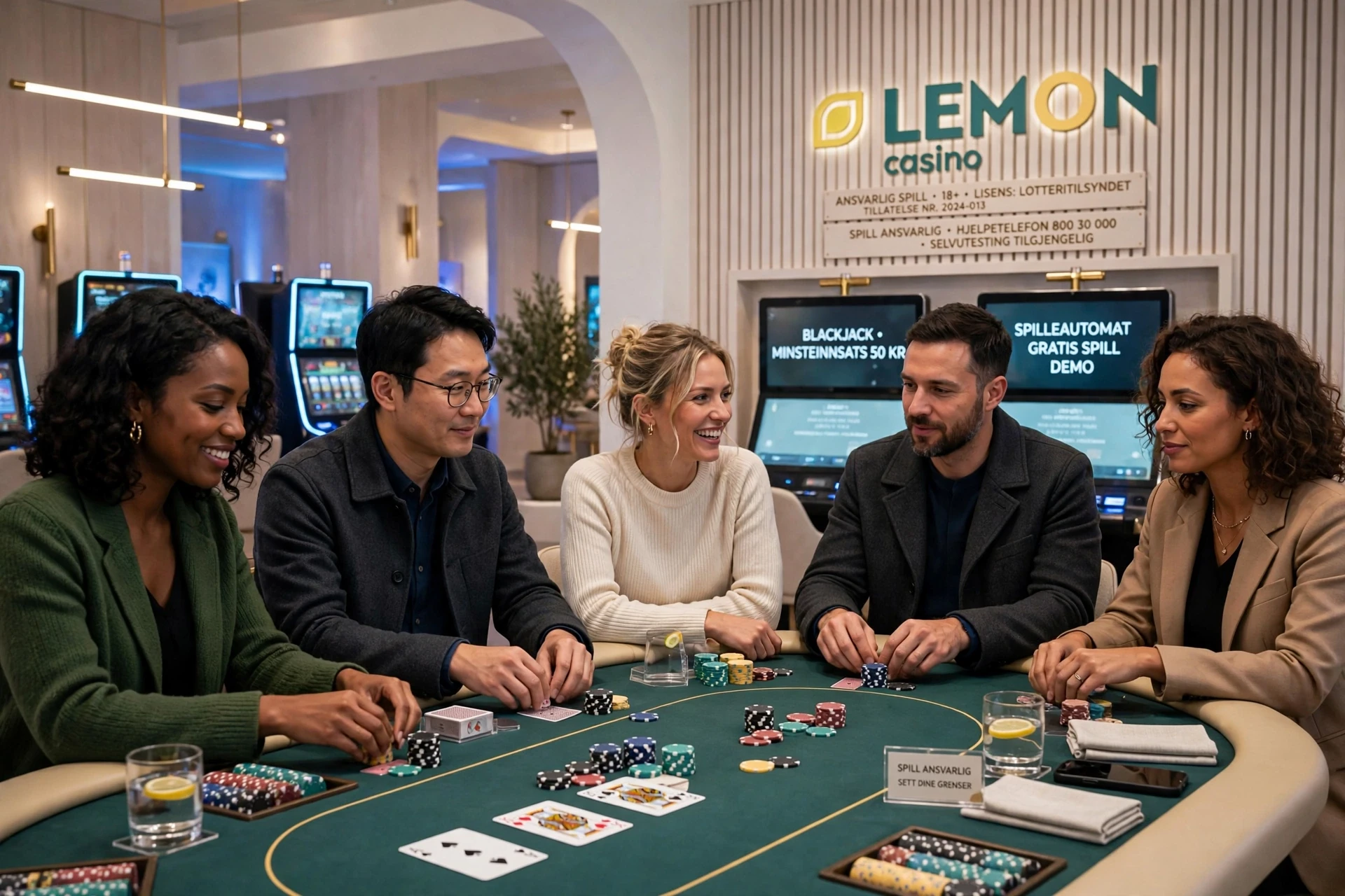 Spillets grunnprinsipper LEMON CASINO