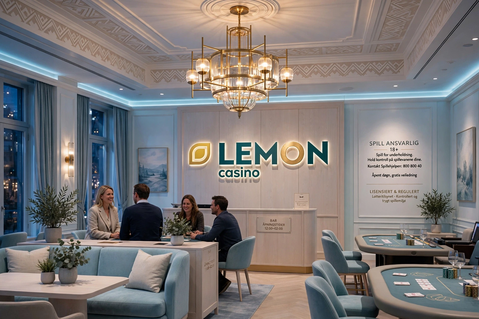 Kasinoet og det norske flagget LEMON CASINO